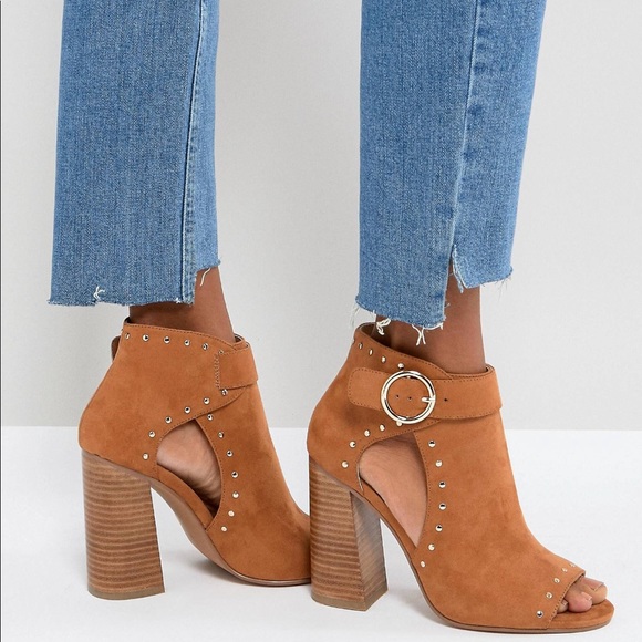 ASOS Shoes - Asos Tamara studded high heel boots 7